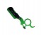 Tips & Toes TT-679GRN Stainless Steel Professional Finger Insert Handle Barber Straight Edge Shaving Razor - Green 4 in UAE