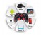 Wireless Bluetooth 3.0 Game Pad Controller with Holder and Reciever for Smart TV, Mobile Phones and Tablets C8 Multicolor 3 in UAE