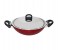 Prestige PR21499 28CM Classique Flat Bottom Kadai - Red 1 in UAE