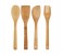 Epsilon 4 Pieces Bamboo Set with Holder - EN3666 1 in UAE