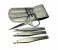 Tips & Toes TT-271SL Manicure Kit Set of 4 Pieces, Silver 2 in UAE