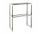 Okko OK31475 Multi-Function Telescopic Framework Shelf - White & Silver 1 in UAE