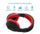 Promate Tempo-Bt 2-In-1 Rechargeable Over-Ear Wireless and Wired Stereo Headset with Microphone, Red 3 in UAE
