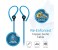 Promate Jazzy In Ear Wired Earhook Headphones with Built-In Microphone, Blue 4 in UAE