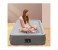 Intex ZX-67766 Inflatable Twin Size Dura Beam-Tech Mid Raised Airbed with Electric Pump - Grey 3 in UAE