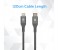 Promate UniLink-LTC USB Type-C OTG Cable with Lightning Connector - Grey 7 in UAE