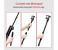 Promate Precise-155 Lightweight 5-Section Adjustable Aluminum Tripod Monopod with Dual Bubble Level, Black 8 in UAE