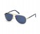 Mont Blanc MB 512S 28v Aviator Gold & Navy Blue Frame and Navy Blue Mirrored Sunglasses for Men 3 in OMAN