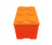 Royalford RF9292 Deep 6 Circles Block Storage Box - Orange 1 in UAE