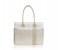 Promate Nicole 15 inch Premium Trendy Ladies Tote Bag for Laptop with Multiple Pockets, Cream 1 in UAE
