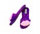Greax LFO36 EU39+ Open Models Flip Flop Slippers for Women - Dark Purple 1 in OMAN