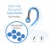 Promate Natty Universal Sporty Over the Ear Gear Buds Headphone with Noise Cancelling, Blue 3 in UAE