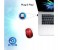Promate Clix-5 2.4GHz Wireless Optical Mouse with Precision Scrolling, Red 2 in UAE