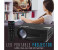 Bison BS-700 HD LED Wireless Entertainment Projector Black 6 in UAE