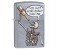 Zippo 29613 207 Drinking Skeleton Design Lighter Silver 1 in UAE