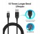 Promate Cable-LTF Heavy Duty Mesh Armored USB Lightning Charge Cable - Black 9 in OMAN