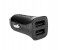 Energizer DCA2DUBK3 Ultimate Dual USB Car Charger with 4.8A 2 USB Cable - Black 2 in UAE