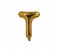 Party Time T-G-803409 Letter T 16 Inch Foil Balloon Gold 1 in UAE