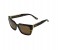 Chopard SCH187S 0722 Rectangle Shiny Dark Havana Frame & Brown Mirrored Sunglasses for Women 2 in UAE