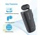 Promate Retrax-3 Retractable Clip-On Multi Point Wireless Headset, Black 5 in OMAN