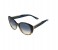 Chopard SCH188S 0M61 Oval Shiny Blue Frame & Blue Gradient Pink Mirrored Sunglasses for Women 1 in UAE
