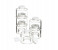 12 Pieces Spice Tower Carousel Set 1 in OMAN