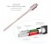 Promate Linkmate-MUL 2 in 1 Heavy Duty Fabric Sync Charge Cable - Rose 4 in UAE