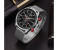 Curren 8227 Business Decorative Sub Dial Quartz Watch For Men Silver and Black 3 in UAE