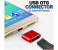 Zooni Plug & Play Micro USB 2.0 OTG Connector For Android Phones - Red 1 in UAE