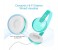 Promate Jamz Kiddie Over-The-Ear Wired Stereo Headset with HD Sound - Light Blue 2 in UAE