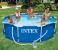 Intex ZX-56996 366 x 76CM Metal Frame Round Shape Pool - Blue 2 in UAE