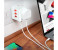 Promate Tripmate-PD18 Universal Travel Worldwide AC Wall Outlet Adapter - White 6 in UAE