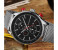 Curren 8227 Business Decorative Sub Dial Quartz Watch For Men Silver and Black 4 in UAE