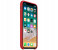 Silicone Case For Apple iPhone X MQT52ZM/A Red 3 in UAE