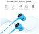 Promate Bent Dynamic In Ear Stereo Wired Earphone with Mic - Blue 3 in UAE