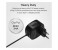 Promate Cplug-5V3A.EU 5V 3.4A Wall Adaptive Fast Charger with Built in USB Type C Cable, Black 2 in UAE