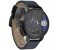 Weide UV 1606LB Mens Analog and Complete Calendar Watch Black and Blue 4 in UAE