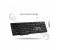Rapoo 1830 Combo Wireless Optical Mouse & Keyboard - Arabic, Black 11328 2 in OMAN