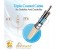 Promate UniLink-Trio 3 in 1 Triple Head Data and Charge Cable with Lightning, Type-C, and Micro-USB Connectors - Gold 5 in UAE