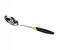 Royalford RF8912 Stainless Steel Slotted Spoon with ABS Handle - Black & Silver 1 in UAE