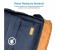 Promate Drake-2 15.6 inch Retro Styled Laptop Backpack with Multiple Zippers, Blue 5 in OMAN