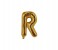 Party Time R-G-803409 Letter R 16 Inch Foil Balloon - Gold 1 in OMAN