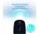 Promate Clix-3 2.4Ghz USB Wireless Ergonomic Mouse with Precision Scrolling, Blue 3 in UAE