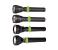 Olsenmark OMFL2618 Rechargeable LED Flashlight - 4 Pieces 3 in OMAN