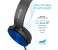 Promate Chime Rotatable Over-The-Ear Wired Stereo Headset with Built-In Mic, Blue 4 in UAE