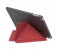 Promate Origami-Mini4 Premium Folio Case with Unique Origami Folding Stand for iPad mini 4 - Red 2 in OMAN