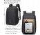  Laptop Backpack with USB Charging Port LB033 Black 4 in OMAN