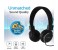 Promate Vent Over the Ear Headphone with Built-in Microphone, Black 2 in UAE