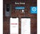 Promate Ranger-1 Wireless 166 Degree Wide Angle HD Camera Wi-Fi Video Doorbell, Grey 6 in UAE