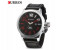 Curren 8270 Analog Quartz Watch For Men Black and Red 1 in UAE